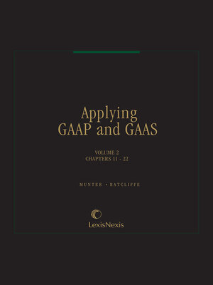 cover image of Applying GAAP and GAAS